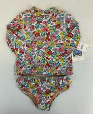 crewcuts by J.Crew Girl's Long Sleeve Rashguard Multi Size 2 -