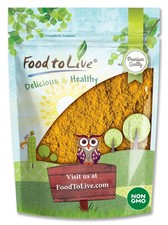Turmeric Powder - Kosher, Raw, Vegan - by Food To Live