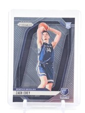 ZACH EDEY 2024-25 PANINI PRIZM BASKETBALL ROOKIE #249 MEMPHIS GRIZZLIES E Q0107