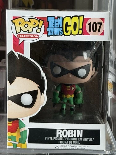 Funko Pop! Vinyl: DC Universe OG Robin #107 Teen Titans Go (2014)
