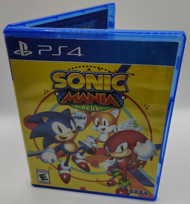 Sonic Mania Plus Sony PlayStation 4 PS4 Sega Video Game
