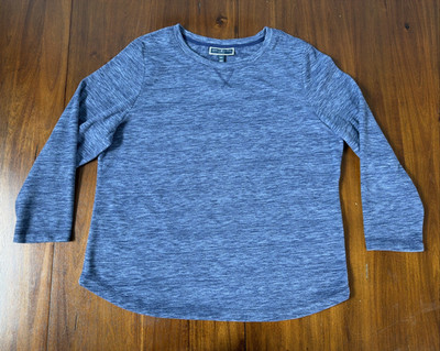 Karen Scott Sport Blue Sweatshirt Size XXL New with Tag