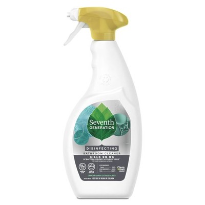 Seventh Generation Disinfecting Surface Cleaner 26 oz. Lemongrass Citrus