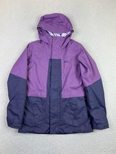 REI Co-op Ski Jacket Youth 14-16 Purple Peak 2L Hooded Insulated Snow Winter