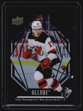 2022-23 Upper Deck Allure #53 Yegor Sharangovich Black Rainbow