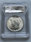 1922 Peace Dollar ICG MS64