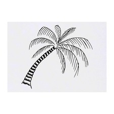 'Palm Tree' Temporary Tattoos / Transfers TO00021505 