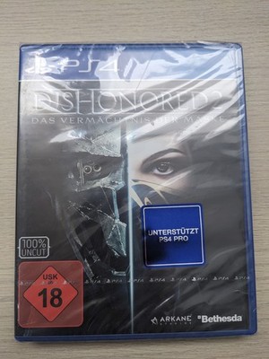 Dishonored Ii-Das Vermächtnis der Maske / PS4 - OVP - SEALED