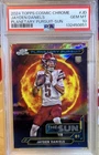 2024 Topps Cosmic Chrome Planetary Pursuit Jayden Daniels #PPSU-JD Sun Psa 10