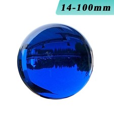 14-100mm Blaue Glaskugel Kristall Kugel Kristallglaskugel Glasperlen Dekoration