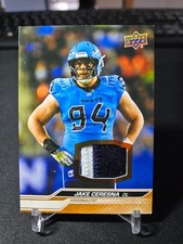 2024 CFL upper deck 14 Jake Ceresna Argonauts Game Patch 6 of 35!