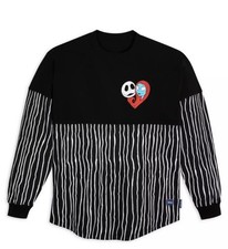 NWT Disney Nightmare Before Christmas Jack & Sally Spirit Jersey Size Medium 