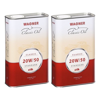 Wagner Special Lubricants Engine Oil SAE 20W-50 Standard 2x 1 Litre