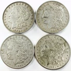 *1921 MORGAN DOLLAR LOT* *4 COINS* NR #P2932