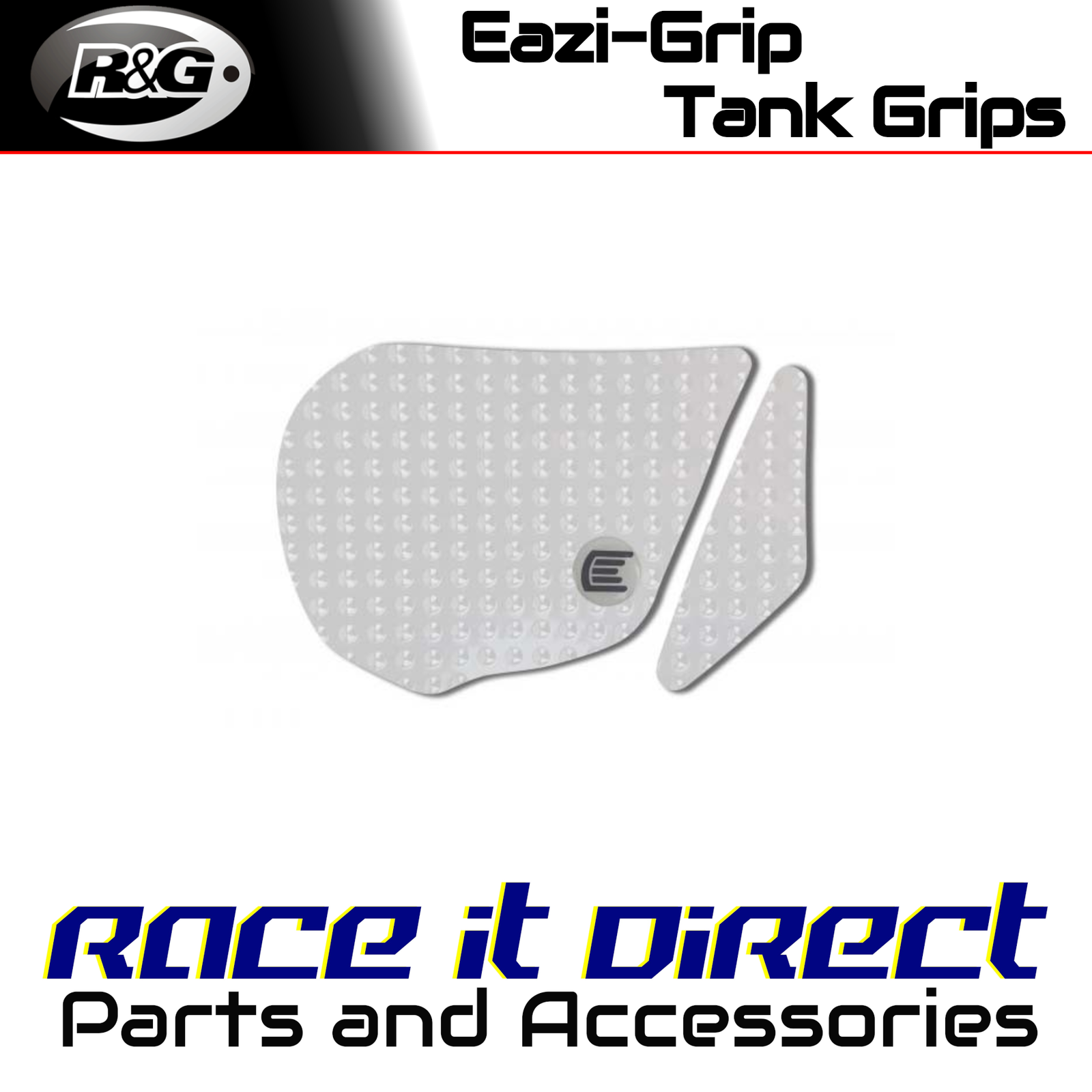 Eazi-Grip Tank Grips for KTM RC8 2009-2014 EVO Clear Eazi-Grip
