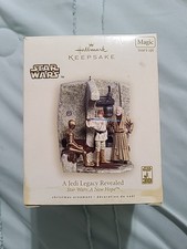 Hallmark 2007 Star Wars Ornament A Jedi Legacy Revealed Magic Sound & Light NEW