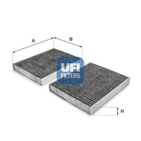 Ufi Innenraumfilter 54.231.00 Aktivkohlefilter FüR F11 Bmw F10 5Er Touring 7Er 1