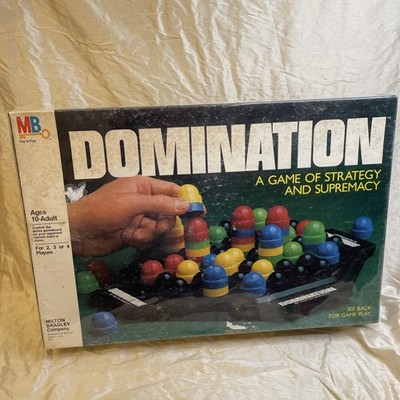 Vintage Domination Board Game Sealed Inside Original Box, Pristine Gem!