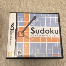 Nintendo Sudoku Gridmaster Nintendo DS E NTSC-U/C 2006 Manual Included