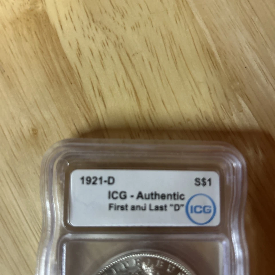 1921-D Morgan Silver Dollar Slabbed - Image 2 of 4
