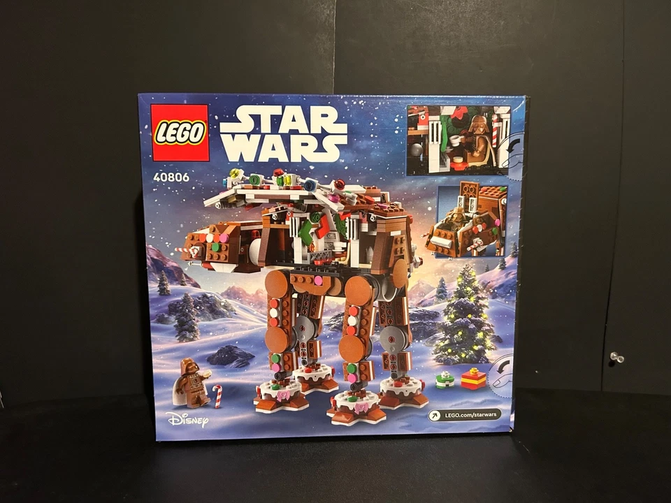 Lego Star Wars Gingerbread AT AT 40806 Darth Vader Navidad ¡LISTO PARA ENVIAR!! Foto 2 de 2