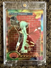 1993-94 topps finest - hakeem olajuwon 76