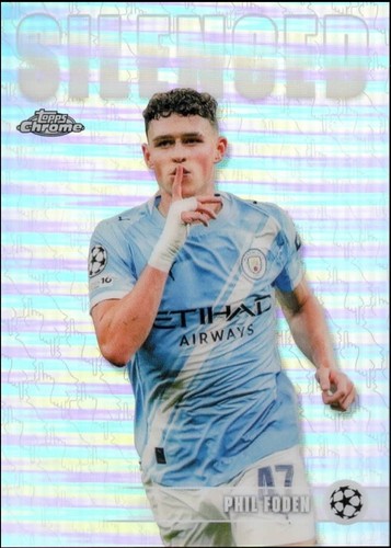 2025-26 Topps Chrome Phil Foden Metaverse SSP Case Hit UEFA UCC