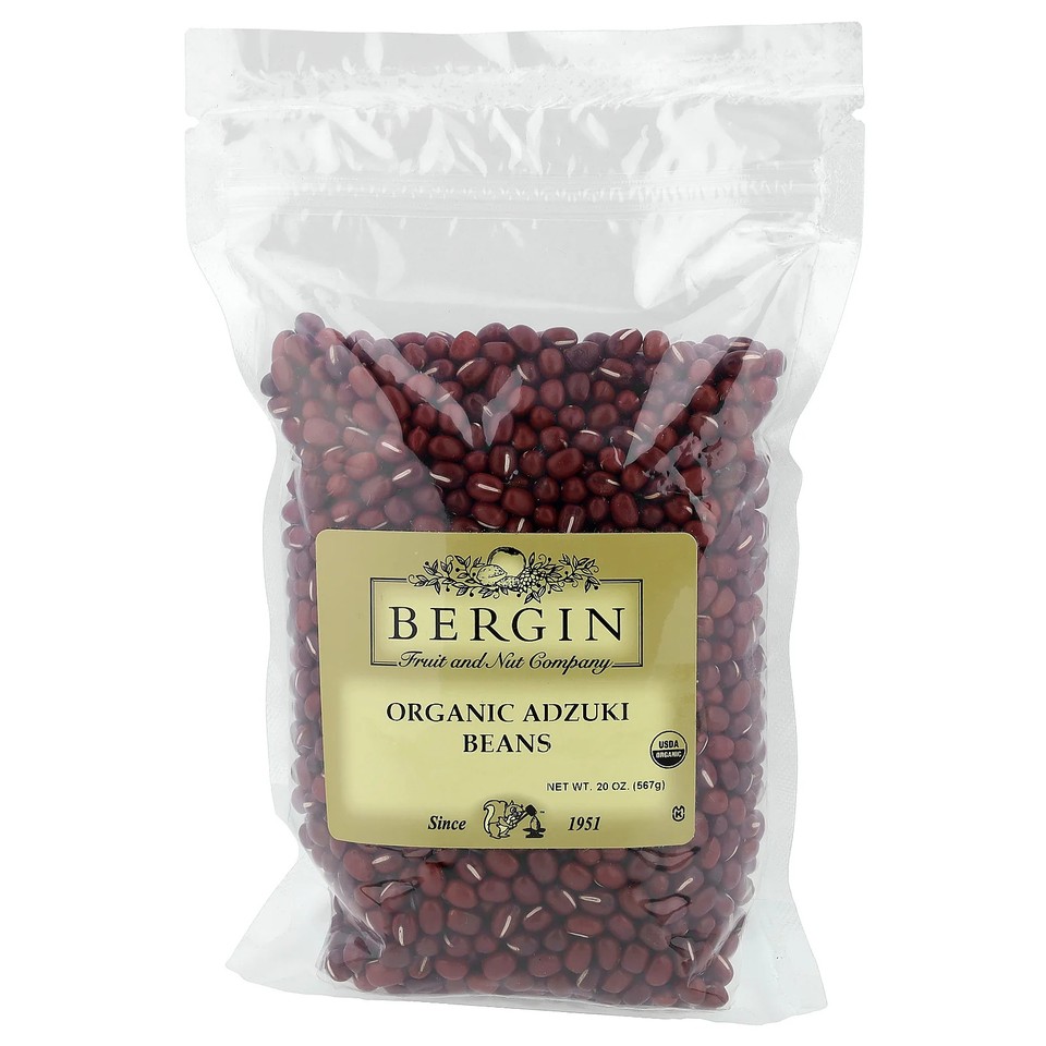 Organic Adzuki Beans, 20 oz (567 g)