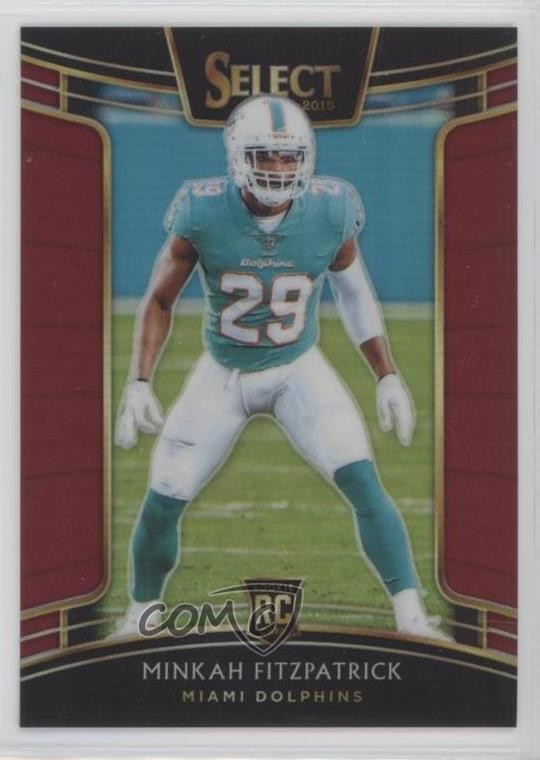 2018 Select Concourse Maroon Prizm 23/99 Minkah Fitzpatrick #51 Rookie RC 14md