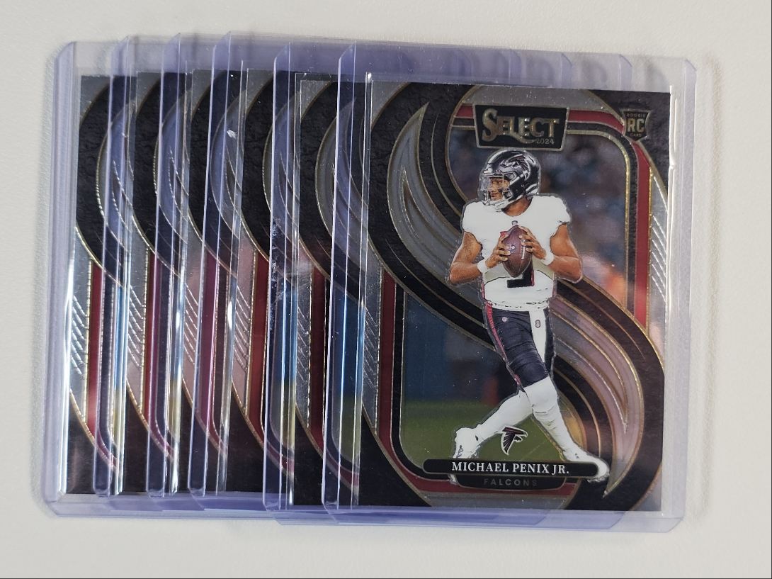 [6] MICHAEL PENIX JR. 2024 SELECT PREMIER LEVEL ROOKIE FALCONS RC Q4561