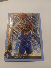 2025-26 Topps Holiday - Draymond Green #H108 Light Blue and White Glitter