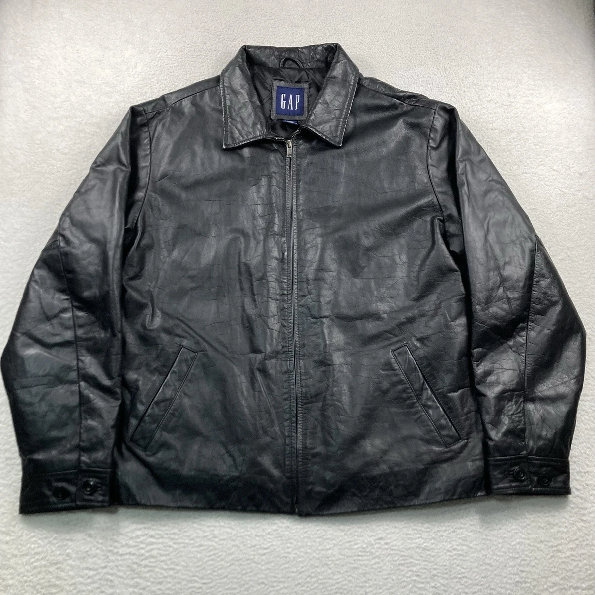 Gap Zip Leather Outer Shell Coats, Jackets & Vests for Men for