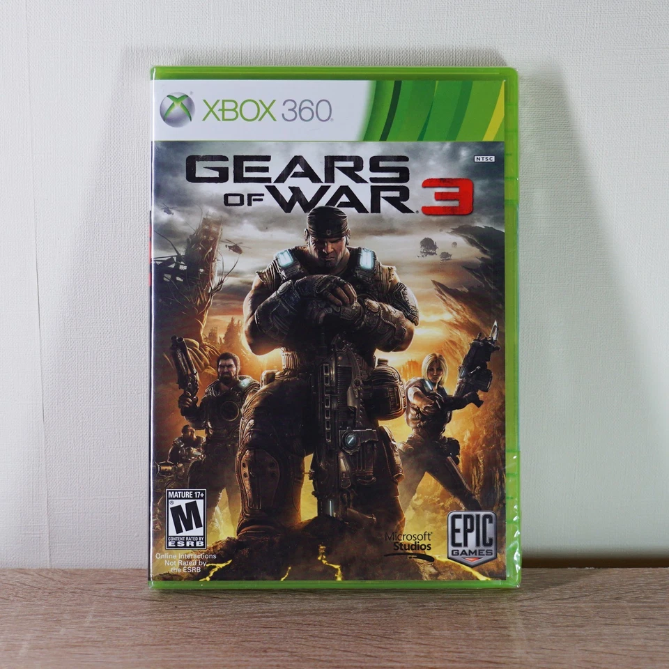 Gears of War 3 (Xbox 360) - Sealed - Image 2 of 4