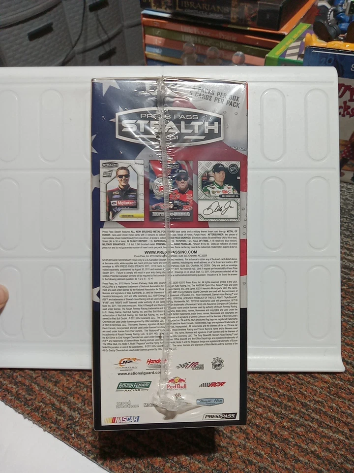 Stealth Press Pass 2011 Nascar Trading Cards Blaster Box 4 Packs 5 Cards Each - Image 4 of 4