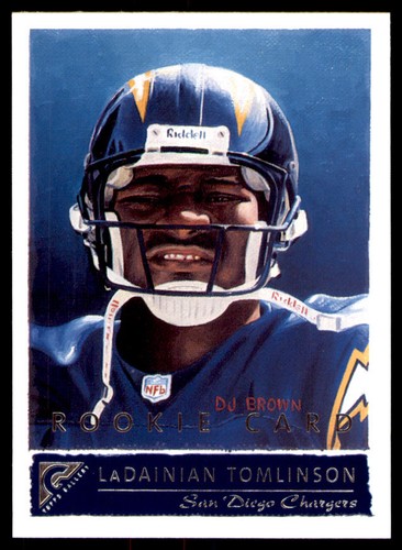 LaDainian Tomlinson #103 2001 Topps Gallery card