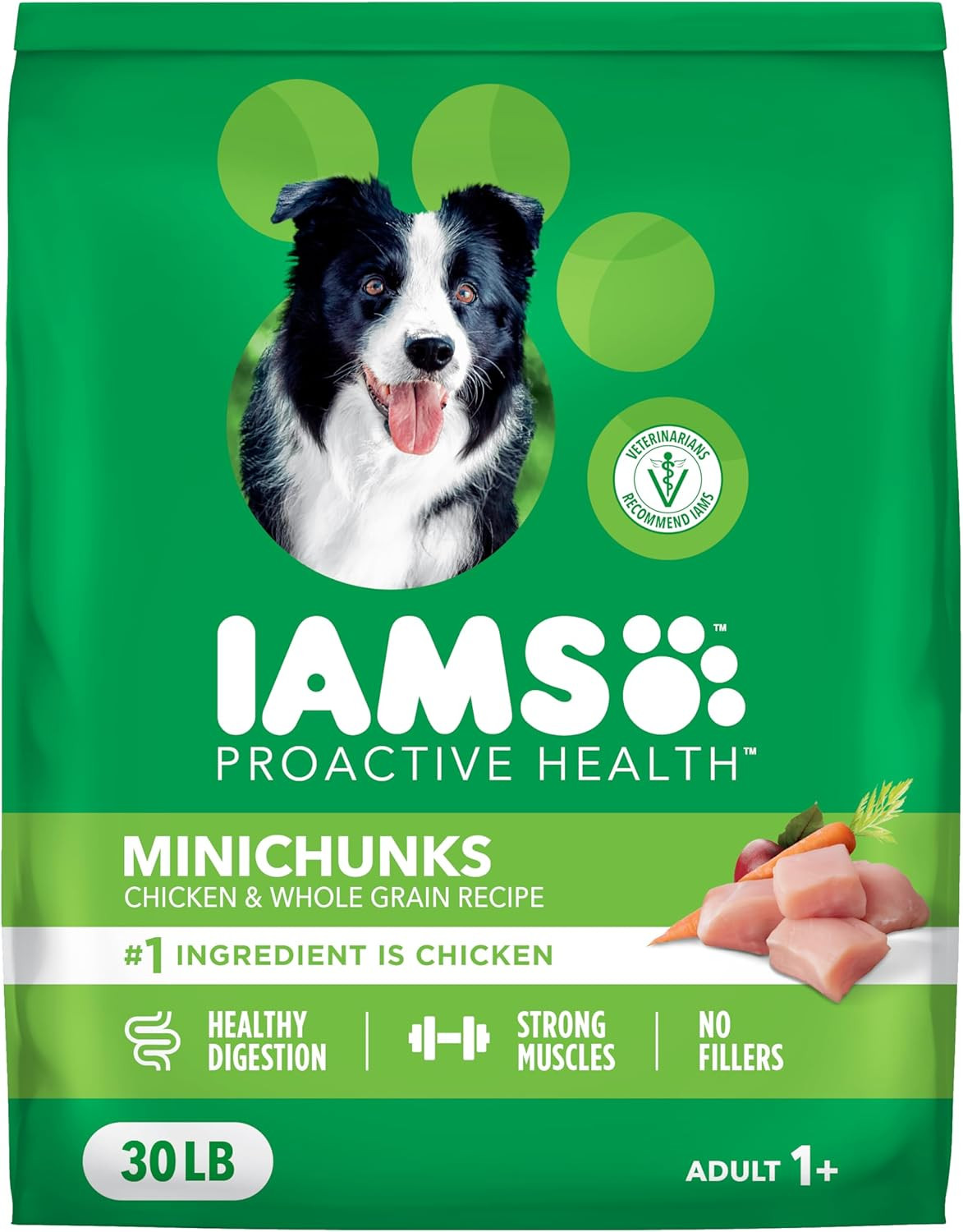 Proactive Health Minichunks Adult Dry Dog Food with Real Chicken, 30 Lb. Bag