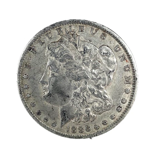1886 O Morgan Dollar XF- Extremely Fine .90% Silver $1 US Coin # 2202