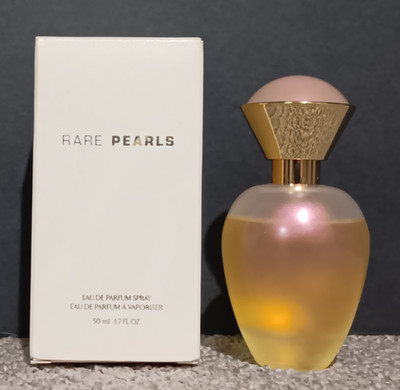 Avon RARE PEARLS Eau De Parfum Spray 1.7 fl oz 2002 Original ~ NEW in Box   NOS