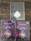 Welcome To Las Vegas - 5 Grams .999 Fine Silver Bullion - Colorized - NV Coin