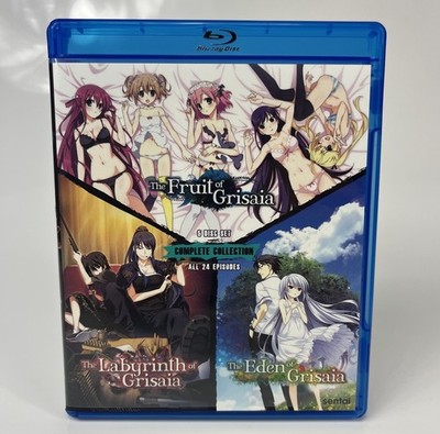 Grisaia Complete Collection Blu-ray 5-Disc 24 Episodes Fruit Labyrinth Eden