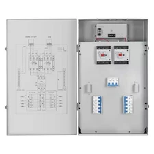 Indoor/Outdoor 50 Amp 16-Circuit Automatic Transfer Switch Kit, IP65 Waterproof