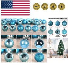 Christmas Balls Ornaments for Xmas Tree - Shatterproof Christmas Tree Decorat...