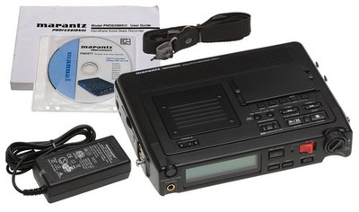 Marantz PMD671 Solid State CF Card 96Khz 24Bits Field ENG Recorder PMD 671 w PSU