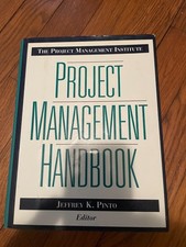 Project Management Handbook - Jeffrey K. Pinto (Hardcover, 1998) ISBN 0787940135