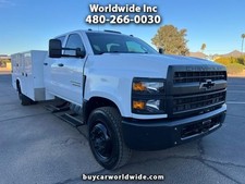 2021 Chevrolet Silverado Medium Duty 5500 CREW CAB SERVICE TRUCK