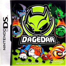  Manual Only DaGeDar - Nintendo DS Excellent Tested Original