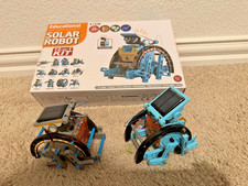 Solar Robot Kit DIY Toys Kids Ages 8+ STEM Ed...