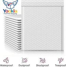 Poly Bubble Mailers Shipping Mailing Padded Envelopes Bags Self Seal Multi Size