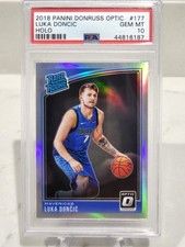 2018 Donruss Optic #177 Luka Doncic Holo PSA 10 Gem Mint Rookie SP