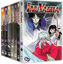 inuyasha: complete series, seasons 1  7 on dvd 32 discs 